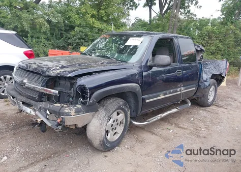 2005 Chevrolet Silverado 1500 Z71 z USA, uszkodzony, nr VIN 1GCEK19Z75Z302542